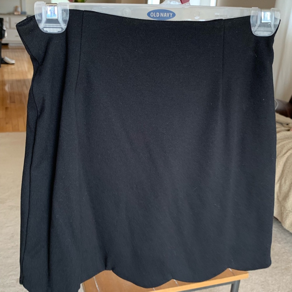 Topshop Scalloped Hem Skirt
